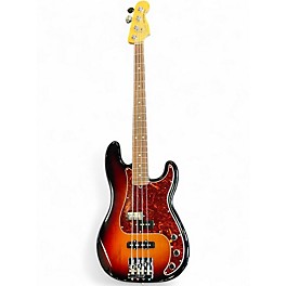Used Fender American Performer Precision Bass 3 Color Sunburst Electric Bass Guitar