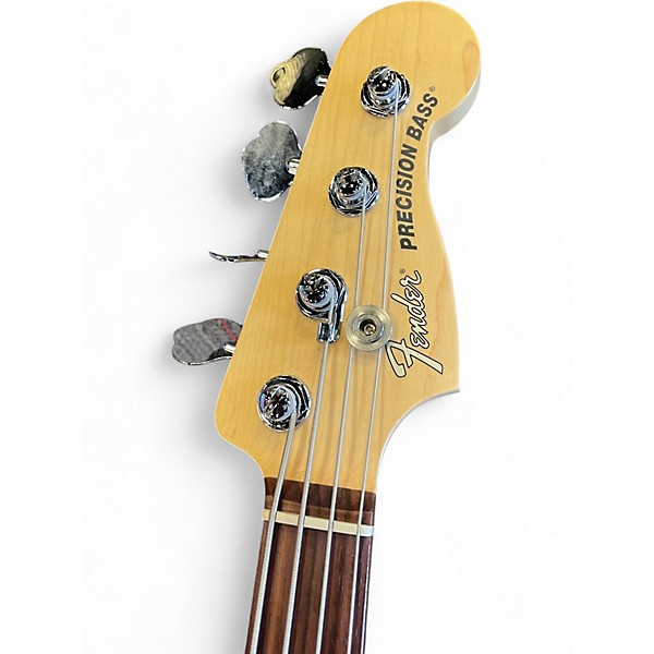 Used Fender American Performer Precision Bass 3 Color Sunburst Electric Bass Guitar