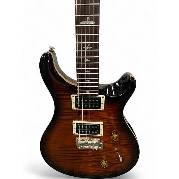 Used PRS SE Custom 24 Tobacco Burst Solid Body Electric Guitar