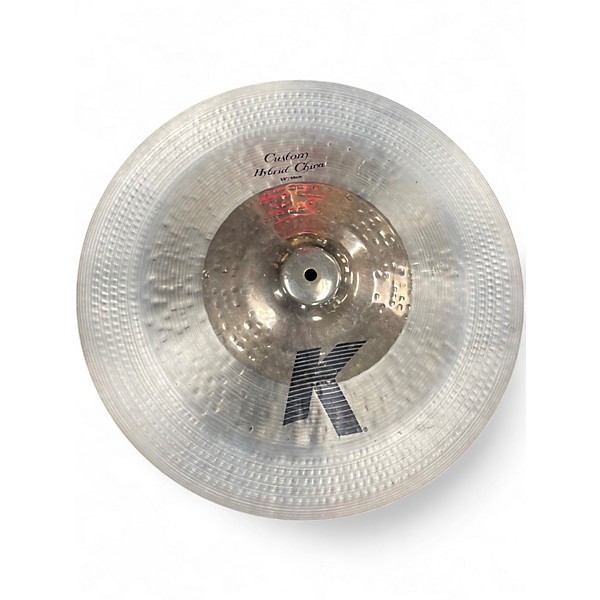 Used Zildjian 19in K Custom Hybrid China Cymbal
