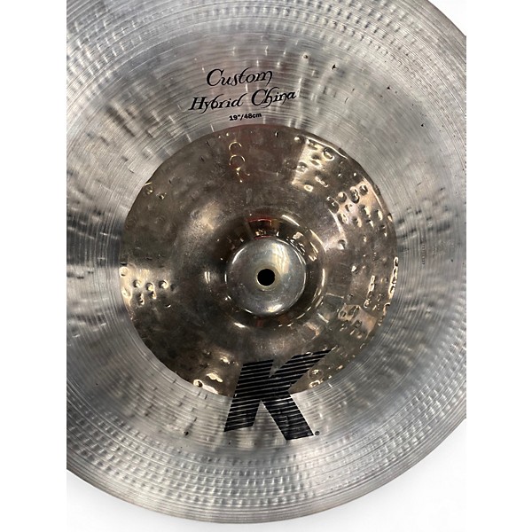 Used Zildjian 19in K Custom Hybrid China Cymbal