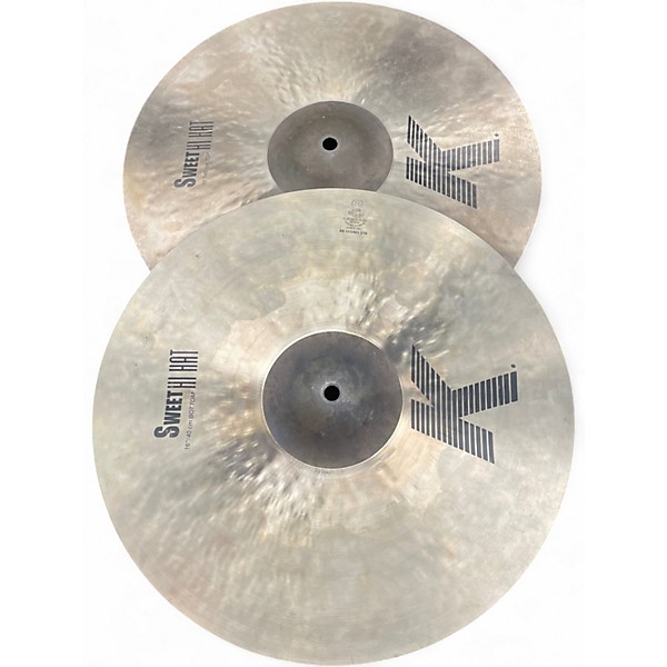 Used Zildjian 16in K Sweet Hi-Hat Pair Cymbal