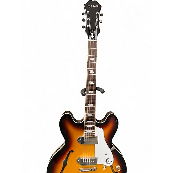 Used Epiphone Casino Sunburst Hollow Body Electric Guitar