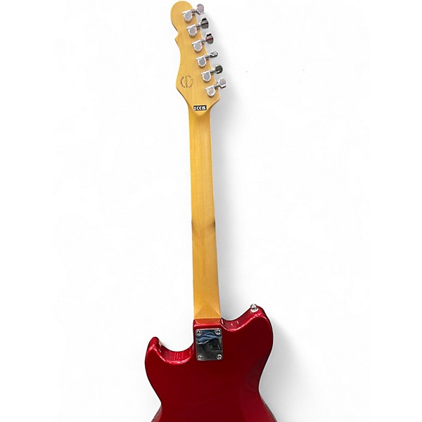 Used G&L Tribute Fallout Red Solid Body Electric Guitar