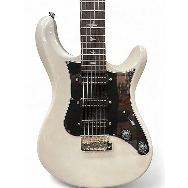 Used PRS se nf3 Pearl White Solid Body Electric Guitar
