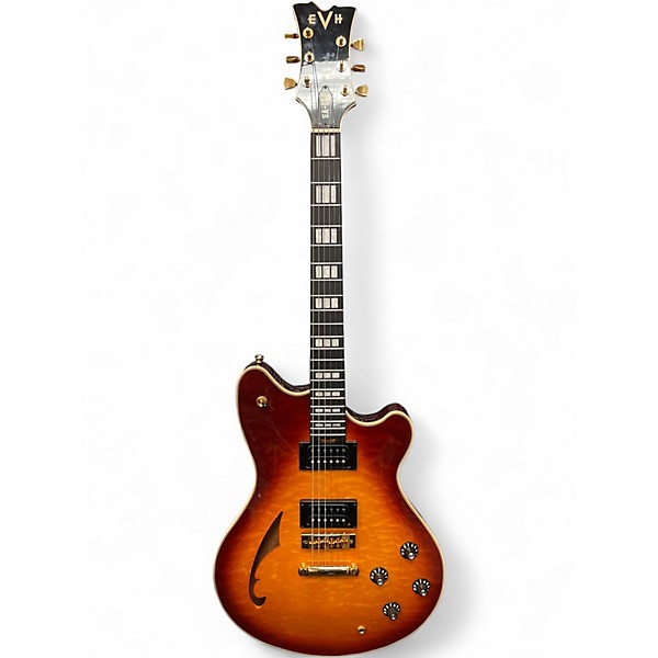 Used EVH sa-126 2 Color Sunburst Hollow Body Electric Guitar