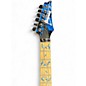 Used 2016 Ibanez JEM77FP Steve Vai Signature Blue Floral Pattern Solid Body Electric Guitar