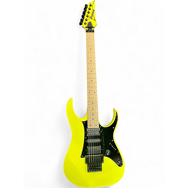 Used 2018 Ibanez RG550DY Desert Sun Yellow Solid Body Electric Guitar