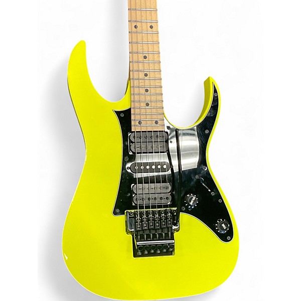 Used 2018 Ibanez RG550DY Desert Sun Yellow Solid Body Electric Guitar