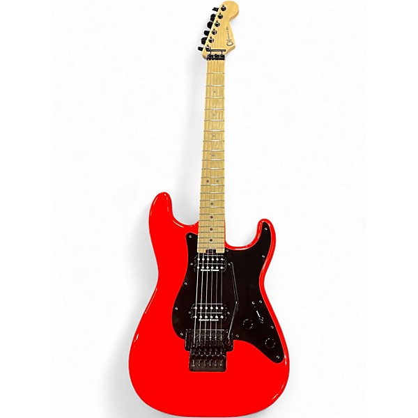 Used 2017 Charvel Pro-Mod So-Cal Style 1 HH FR Rocket Red Solid Body Electric Guitar