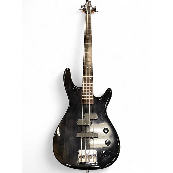 Used Alvarez AE800 Trans Black Electric Bass Guitar
