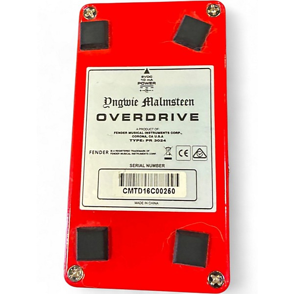 Used Fender yngwie malmsteen Effect Pedal