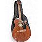 Used Fender FA135CE Concert Natural Acoustic Electric Guitar