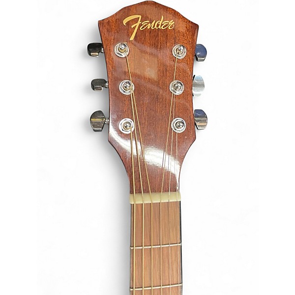 Used Fender FA135CE Concert Natural Acoustic Electric Guitar