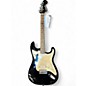 Used Starcaster by Fender Stratocaster Black Solid Body Electric Guitar thumbnail