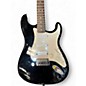 Used Starcaster by Fender Stratocaster Black Solid Body Electric Guitar