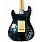 Used Starcaster by Fender Stratocaster Black Solid Body Electric Guitar
