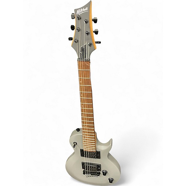 Used Mitchell MS100 Gray Solid Body Electric Guitar