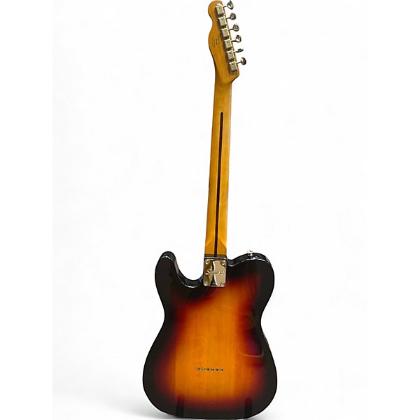 Used 2021 Squier Classic Vibe Telecaster Custom 3 Color Sunburst Solid Body Electric Guitar