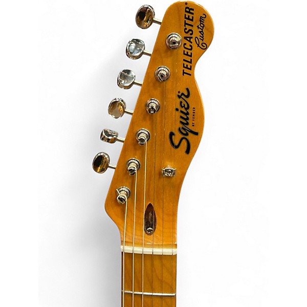 Used 2021 Squier Classic Vibe Telecaster Custom 3 Color Sunburst Solid Body Electric Guitar