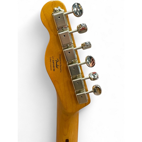 Used 2021 Squier Classic Vibe Telecaster Custom 3 Color Sunburst Solid Body Electric Guitar