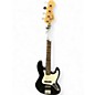 Used Squier Affinity Jazz Bass Black Electric Bass Guitar thumbnail