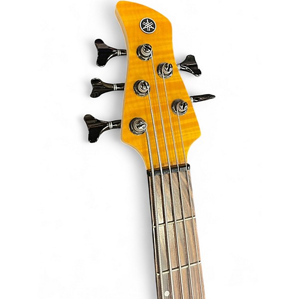 Used Yamaha TRBX605FM Natural Electric Bass Guitar