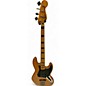 Used Squier Classic Vibe 70s Jazz Bass Natural Electric Bass Guitar thumbnail