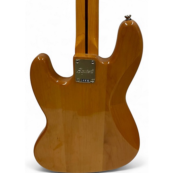 Used Squier Classic Vibe 70s Jazz Bass Natural Electric Bass Guitar