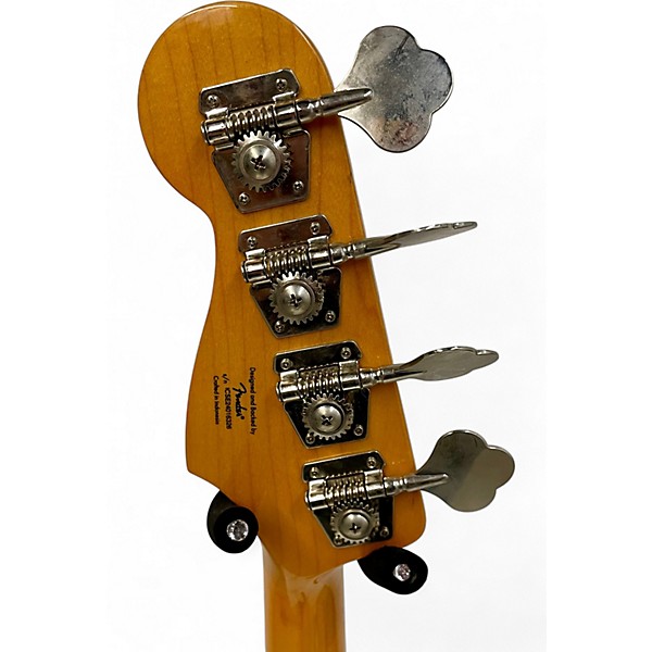 Used Squier Classic Vibe 70s Jazz Bass Natural Electric Bass Guitar