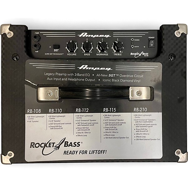 Used Ampeg RB108 Bass Combo Amp