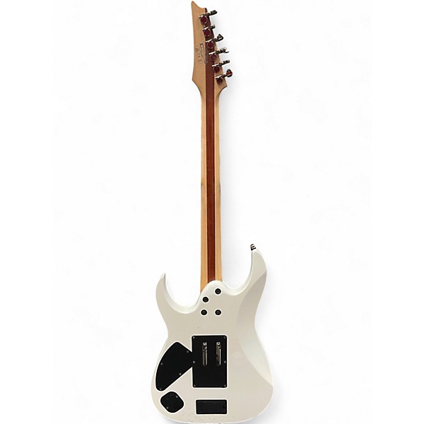 Used Ibanez RGIR20E Iron Label White Solid Body Electric Guitar