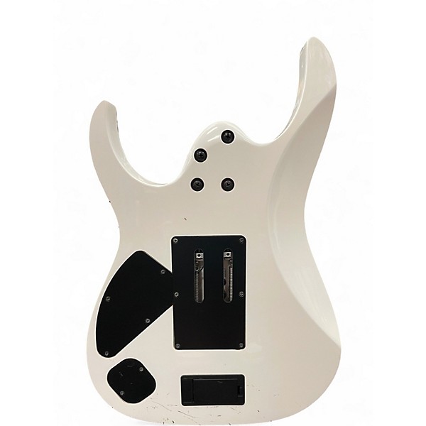 Used Ibanez RGIR20E Iron Label White Solid Body Electric Guitar
