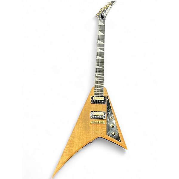 Used Jackson JS32T Randy Rhoads Natural Oil Solid Body Electric Guitar