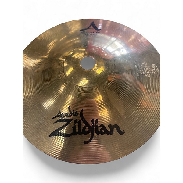 Used Zildjian 6in A Custom Splash Cymbal