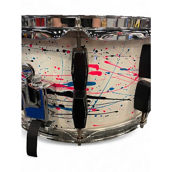 Used Tempus 6.5X14 Carbon Fiber Snare Paint Drip Drum
