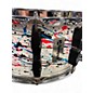 Used Tempus 6.5X14 Carbon Fiber Snare Paint Drip Drum