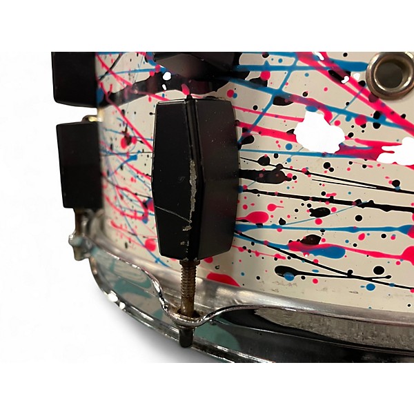 Used Tempus 6.5X14 Carbon Fiber Snare Paint Drip Drum