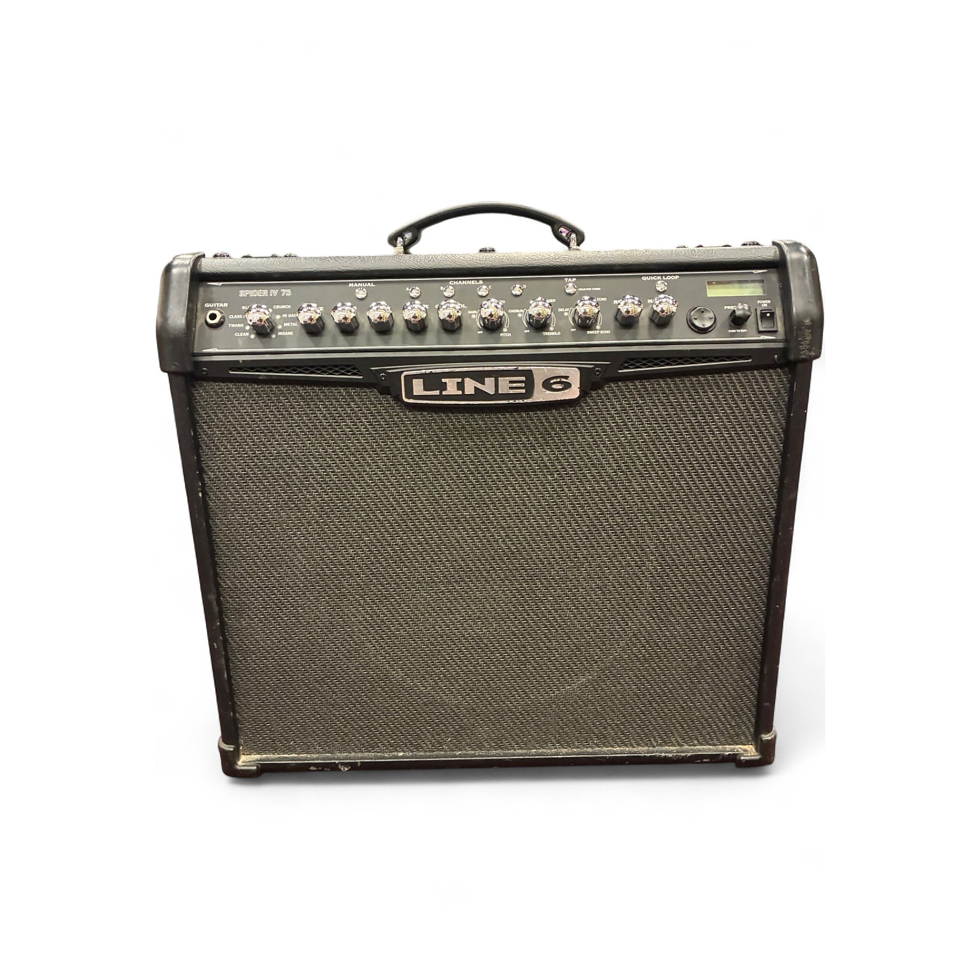 Used Line 6 Spider IV 75W 1x12 Guitar Combo Amp | Guitar Center