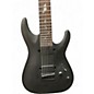 Used Schecter Guitar Research Damien 7 String Black Solid Body Electric Guitar thumbnail