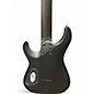 Used Schecter Guitar Research Damien 7 String Black Solid Body Electric Guitar