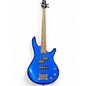 Used Ibanez GSRM20 Mikro Short Scale Electron Blue Metallic Electric Bass Guitar thumbnail