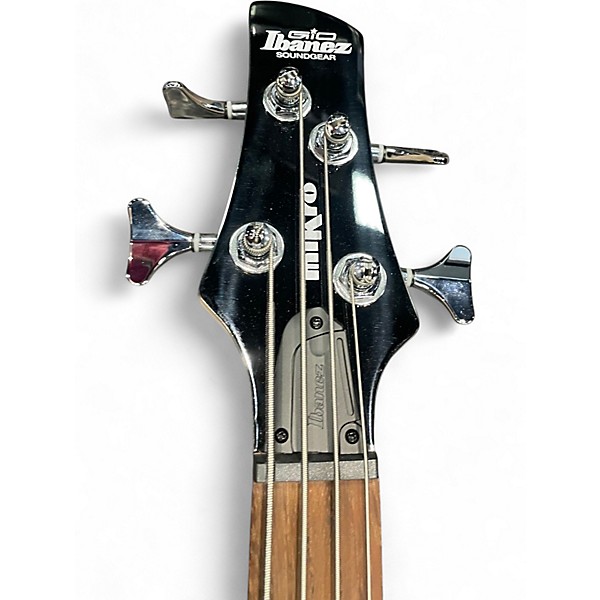 Used Ibanez GSRM20 Mikro Short Scale Electron Blue Metallic Electric Bass Guitar