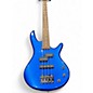 Used Ibanez GSRM20 Mikro Short Scale Electron Blue Metallic Electric Bass Guitar