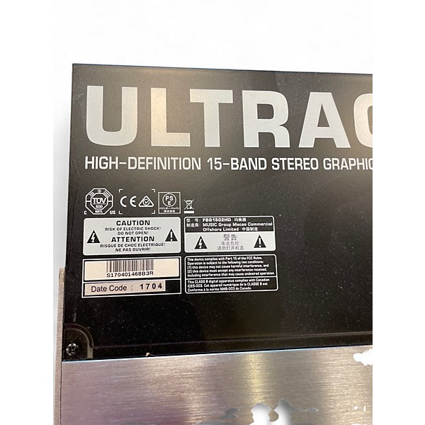 Used Behringer ultragraph pro Equalizer