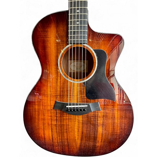 Used 2021 Taylor 224CEKDLX Mahogany Acoustic Electric Guitar