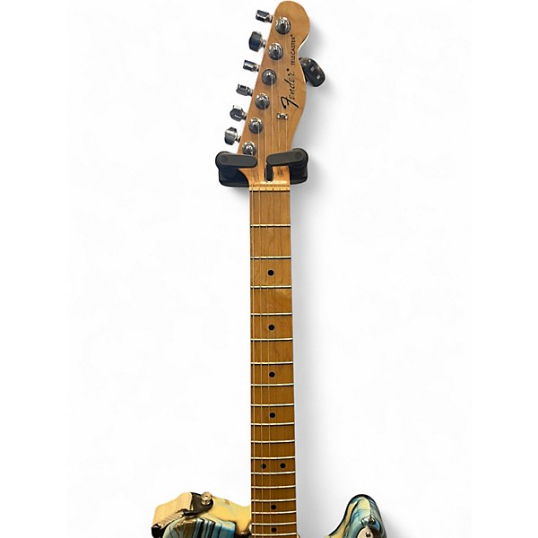 Used Fender Standard Telecaster Swirl BLUE SWIRL Solid Body Electric Guitar