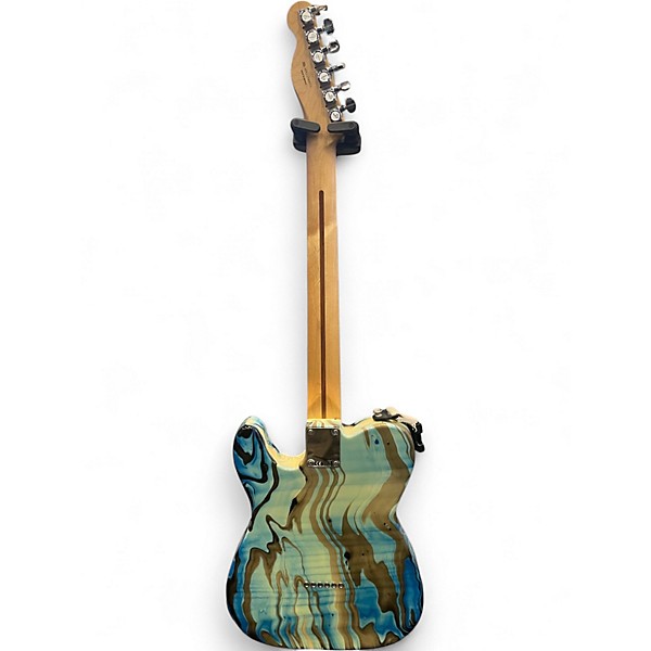 Used Fender Standard Telecaster Swirl BLUE SWIRL Solid Body Electric Guitar