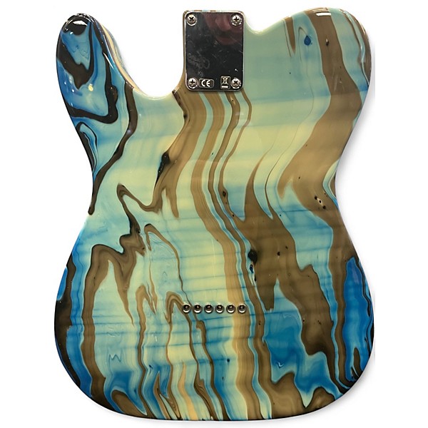 Used Fender Standard Telecaster Swirl BLUE SWIRL Solid Body Electric Guitar