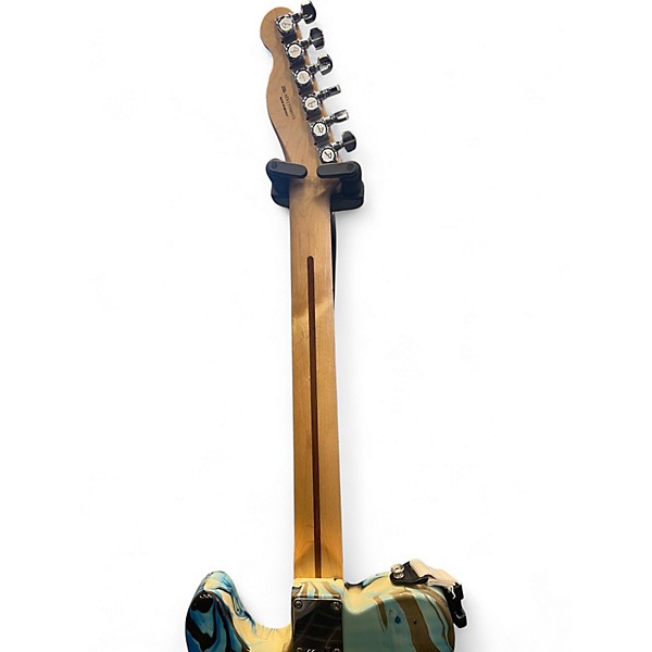 Used Fender Standard Telecaster Swirl BLUE SWIRL Solid Body Electric Guitar